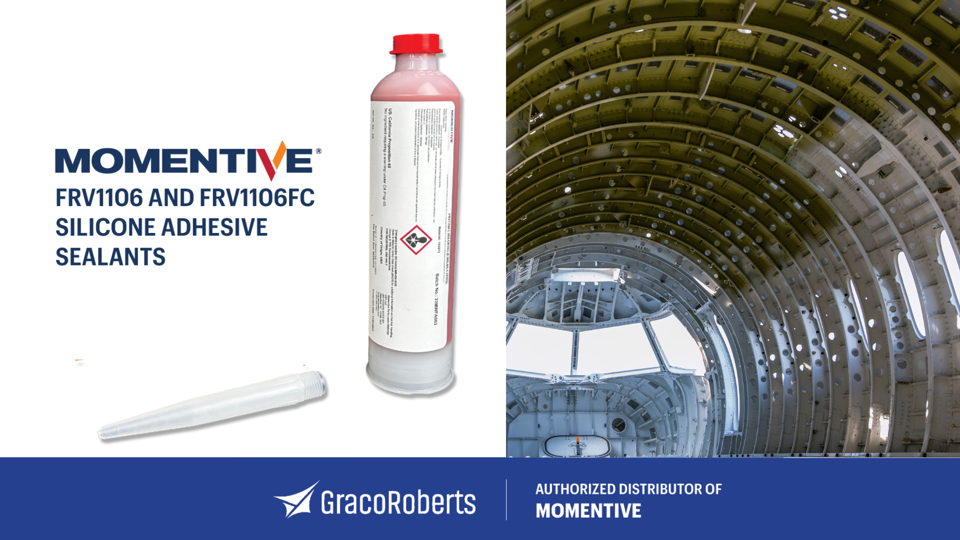 Momentive FRV1106 banner eith product image