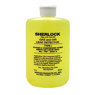 Sherlock Type 1 5-Second Leak Detector 4 oz Bottle